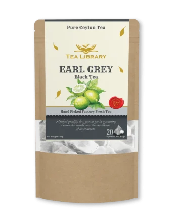 Earl Grey Flavored Pyramid Bags