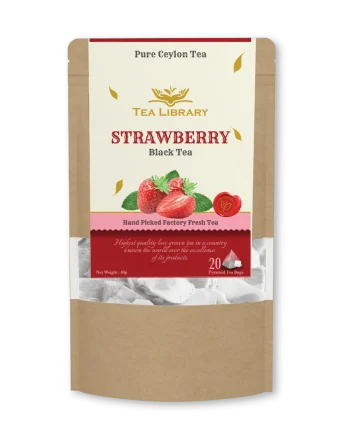 Strawberry Flavored Pyramid Bags